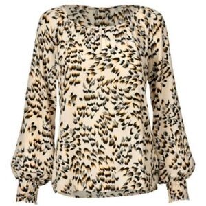 EUC CABI “ROUND TRIP” LONG SLEEVE BLOUSE, SZ M